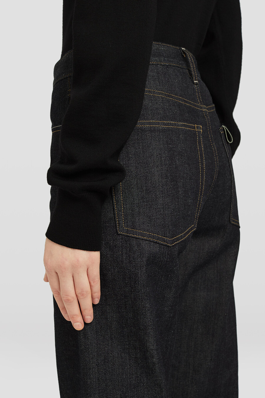 pantaloni in denim normali